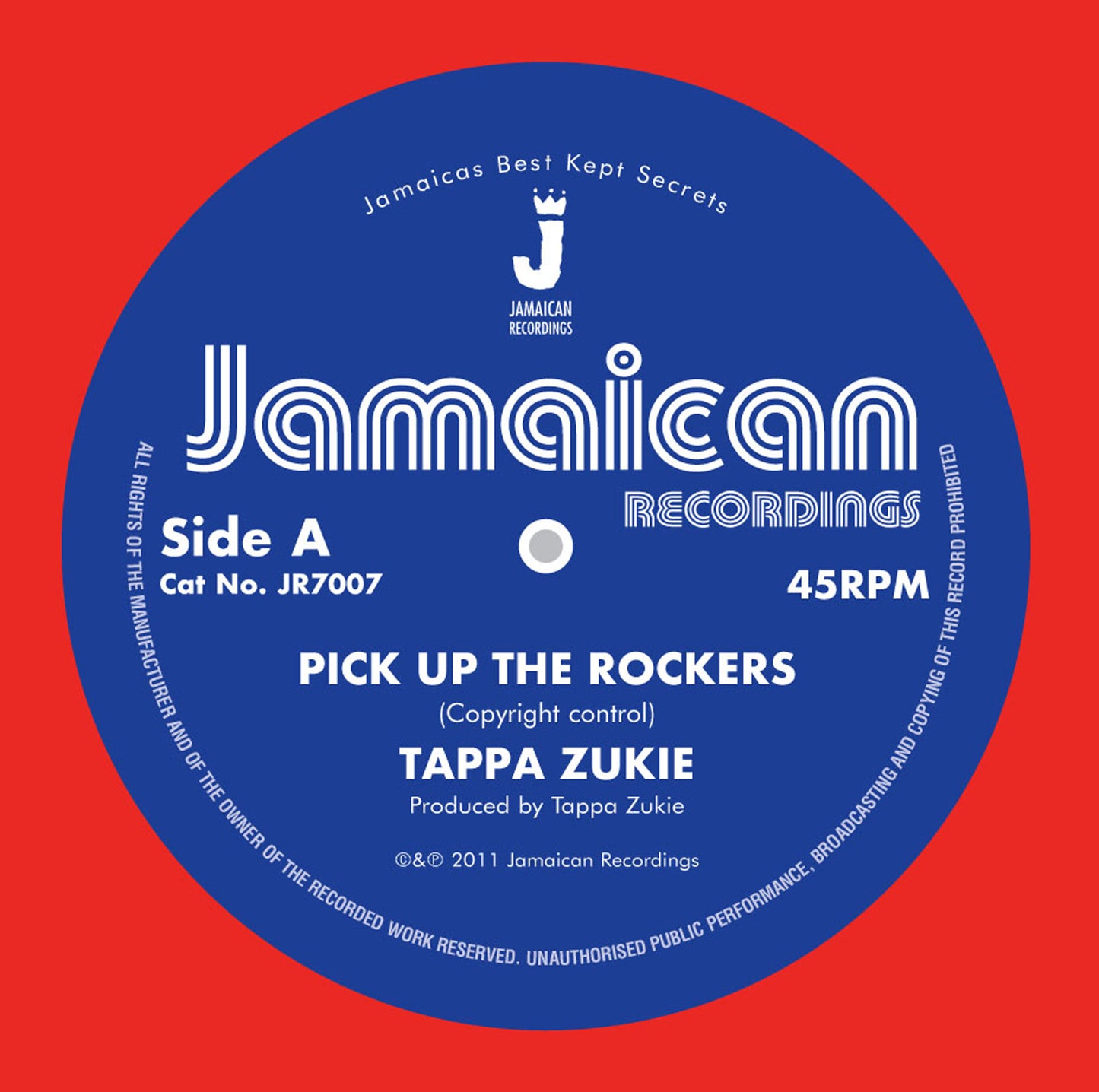 Tapper Zukie - Pick Up The Rockers