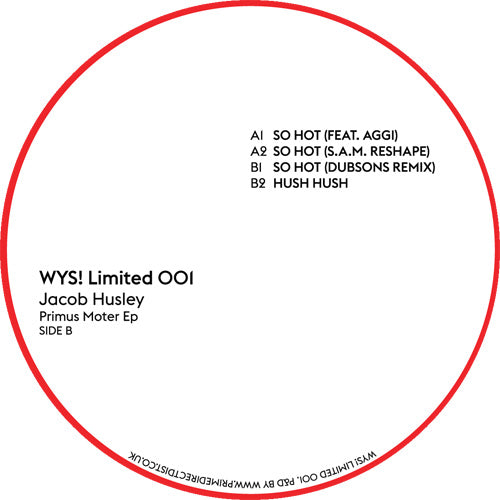 Jacob Husley - Primus Motor EP