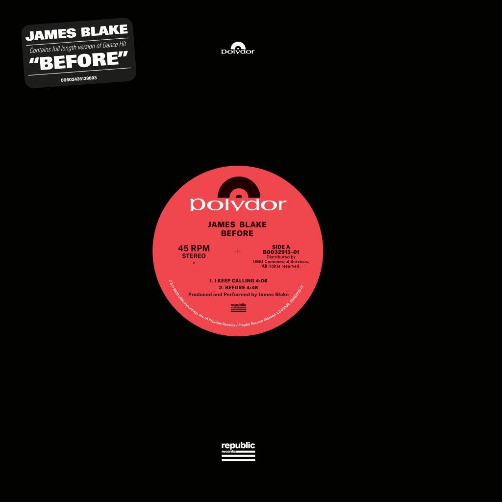 James Blake Before EP (Limited 12" Vinyl)