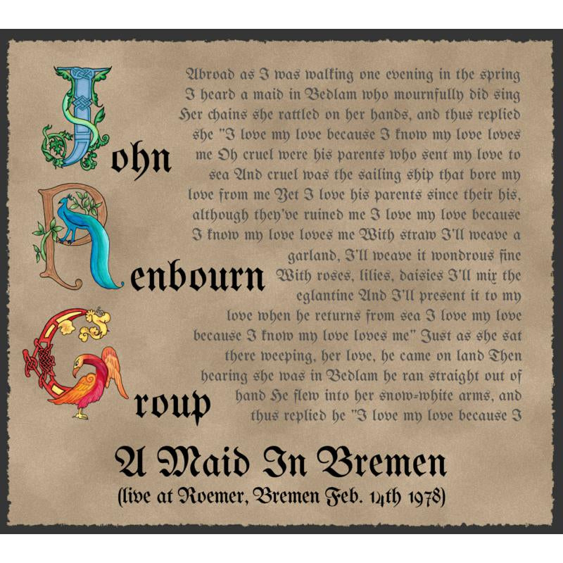 John Renbourn Group - A Maid In Bremen (live At Roemer, Bremen Feb 14th 1978)