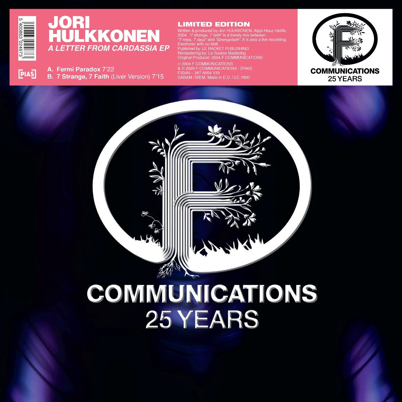 Jori Hulkkonen - Letter From Cardassia