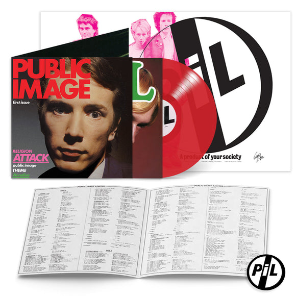 Public Image Ltd. - First Issue [Clear Red Wax Vinyl]