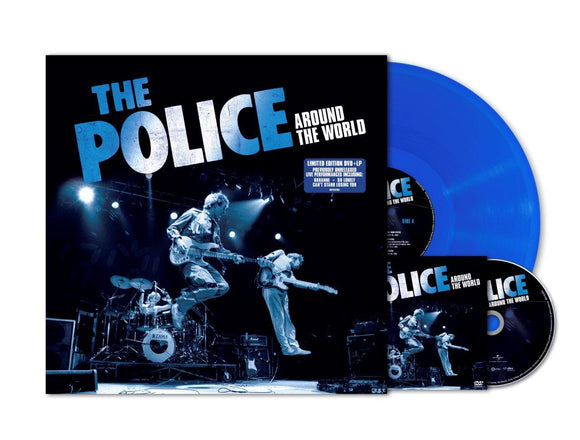 The Police - Around The World [Translucent Blue Vinyl/DVD]
