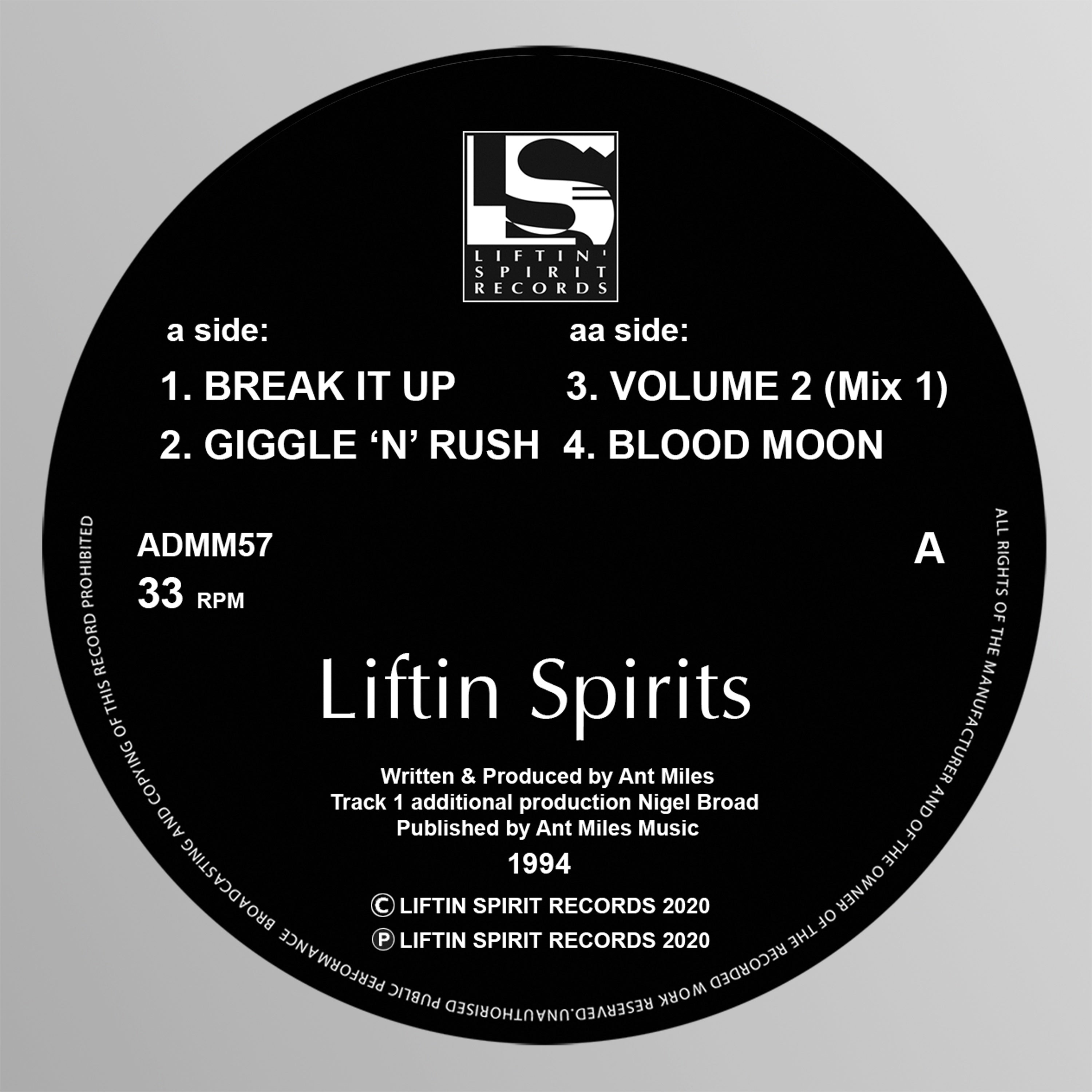 Liftin Spirits – Giggle N Rush / Break Liftin' Spirits – Giggle 'n' Rush / Break It Up / Will I