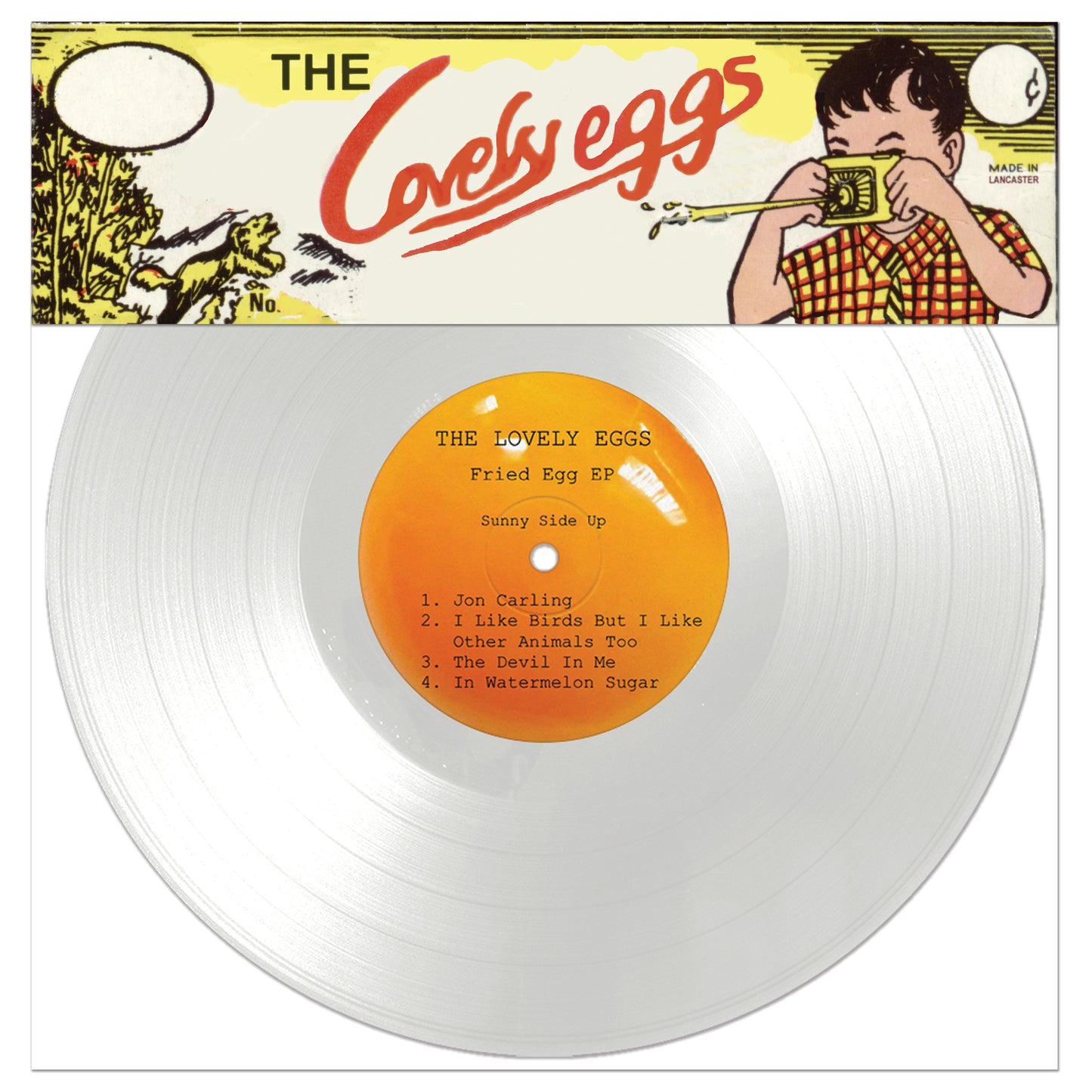 The Lovely Eggs - Fried Egg 10” EP