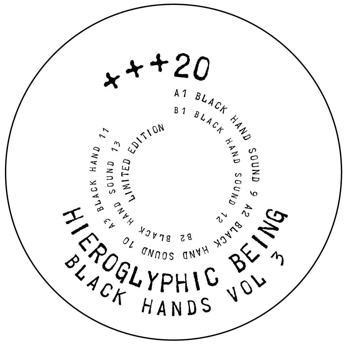 Hieroglyphic Being - Black Hands Vol 3