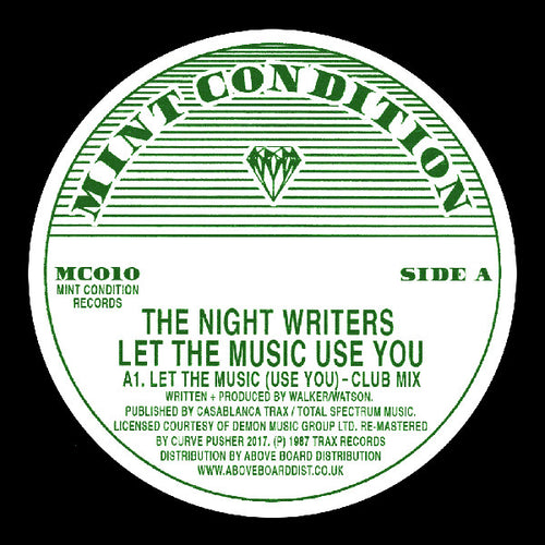 The NIGHT WRITERS - Let The Music Use You (reissue)