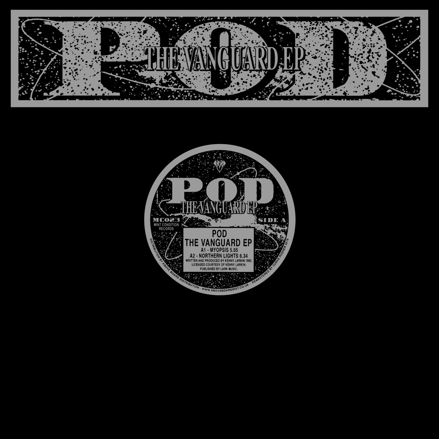 POD (Kenny Larkin) - The Vanguard EP (Clear Vinyl Repress)