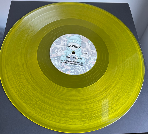 Lavery 12'' (Incl Marcus Visionary Remix) (Translucent Yellow Vinyl)