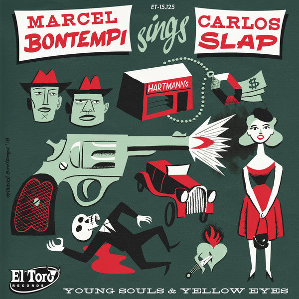 Marcel Bontempi & Carlos Slap - Young Souls & Yellow Eyes (Yellow Vinyl)