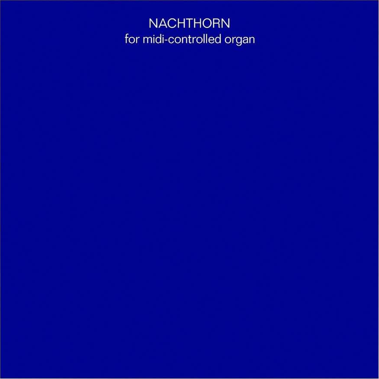Maxime Denuc – Nachthorn