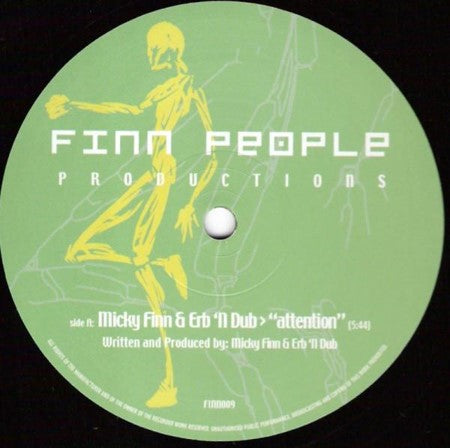 Micky Finn / Erb 'N Dub - Attention / Stop