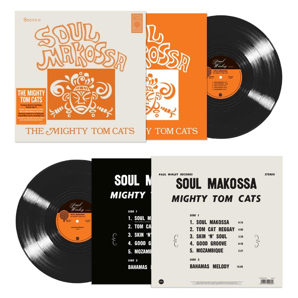 Mighty Tom Cats - Soul Makossa (140g Black Vinyl)