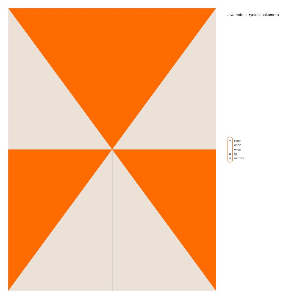 Alva Noto + Ryuichi Sakamoto - Design Slipcase (for Vinyl) / V.I.R.U.S series