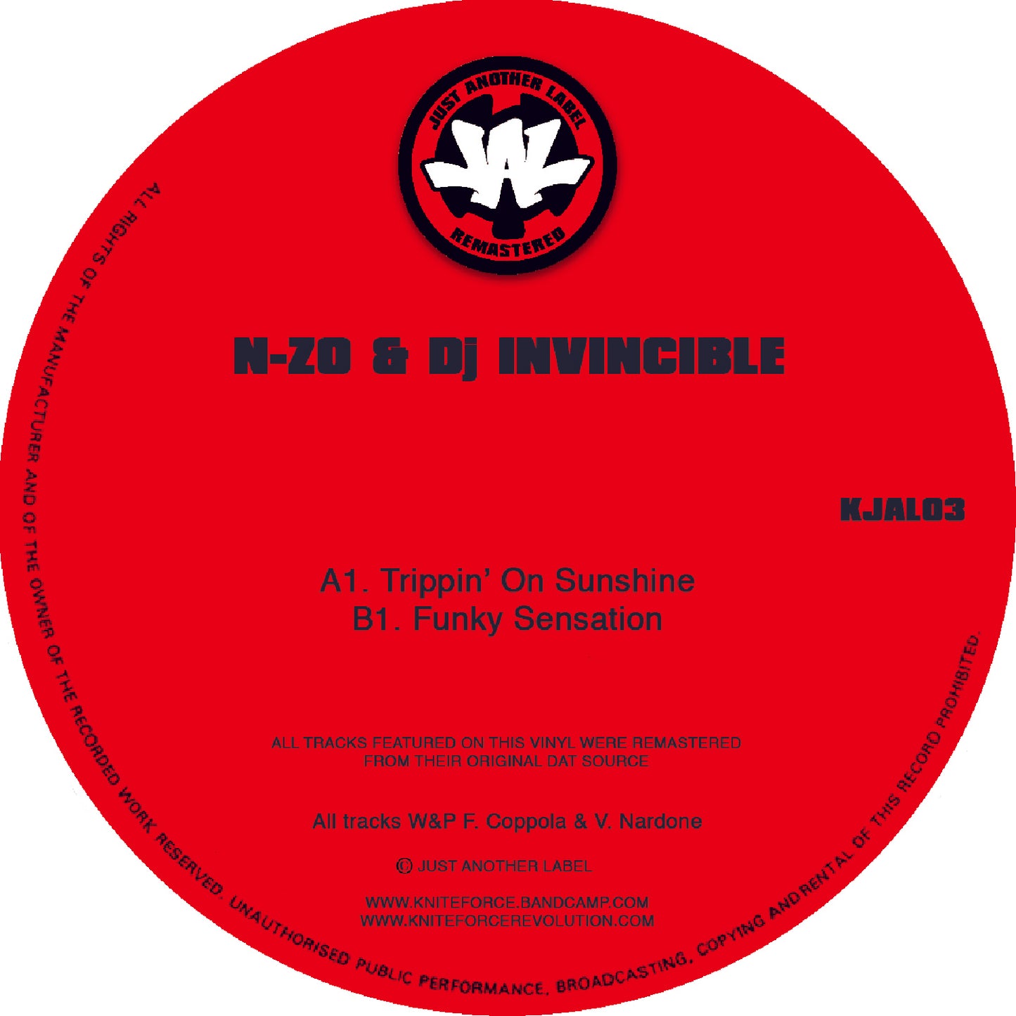 N-Zo & Invincible - Trippin' On Sunshine EP