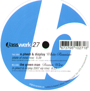 NPhect & Dizplay / The Green Man - Beautiful Bytes (Remixes) - NPhect & Dizplay - White Russian / The Green Man - Damn Wire
