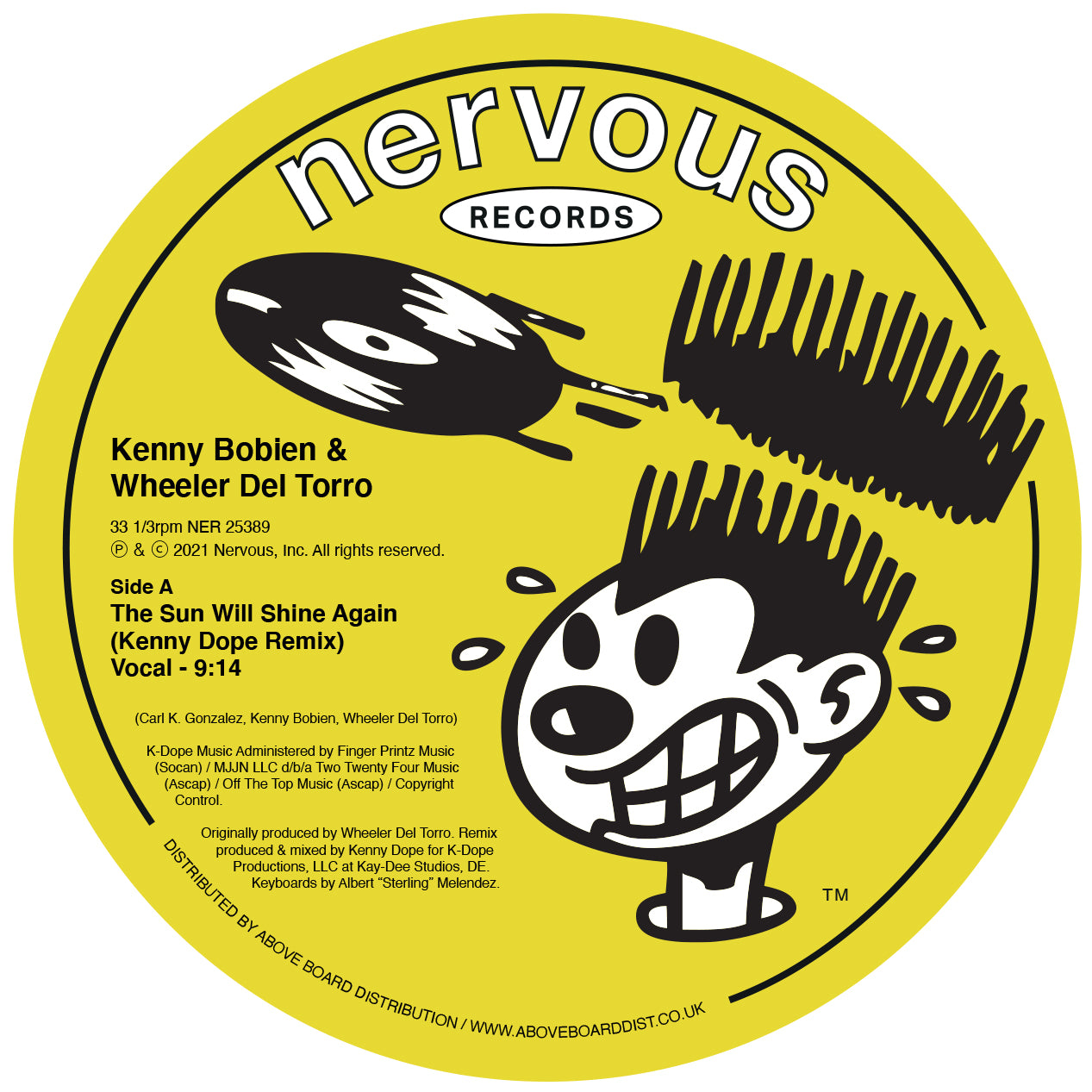 Kenny Bobien & Wheeler del Torro - The Sun Will Shine Again (Kenny Dope Remix)