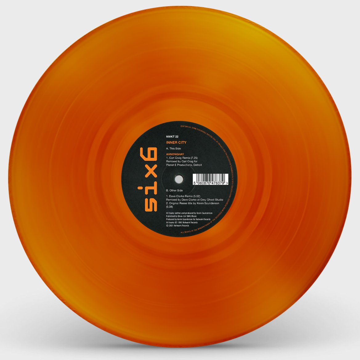 Inner City - Ahnonghay (Transparent Orange Vinyl Repress