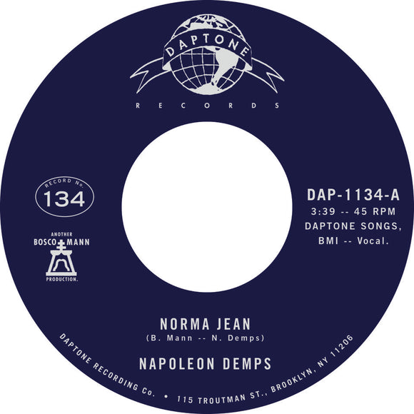 Napoleon Demps - Norma Jean/Norma Jean (Instrumental)