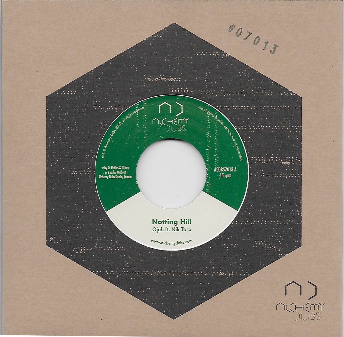 Ojah Feat Nik Torp - Notting Hill / Notting Hill Dub