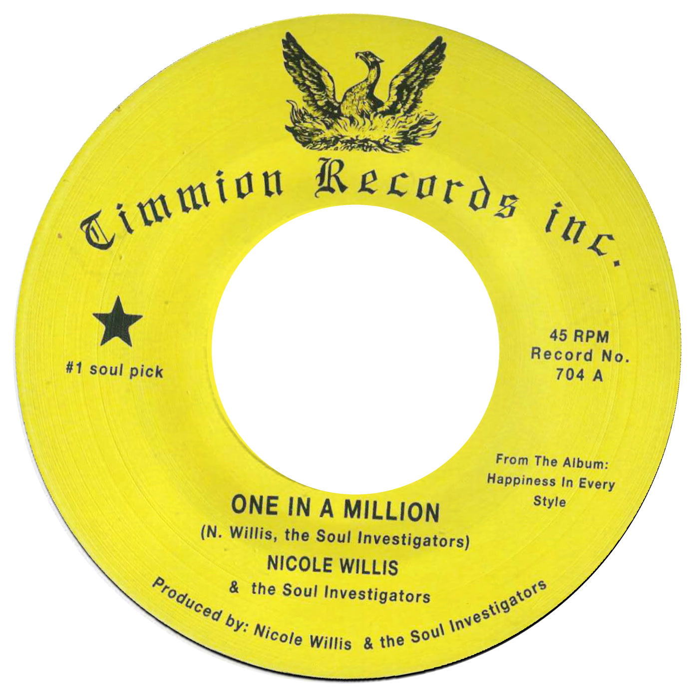 Nicole WILLIS/THE SOUL INVESTIGATORS - One In A Million