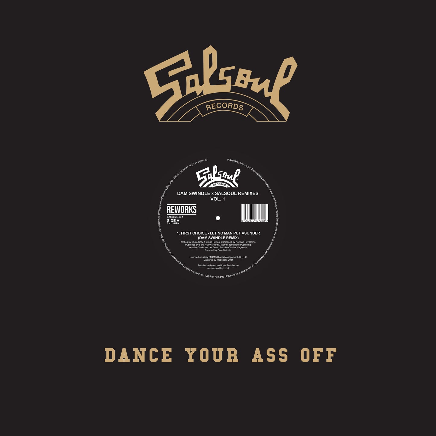 Various Artists (Kebekelektrik / First Choice) - Dam Swindle x Salsoul Remixes Vol. 1