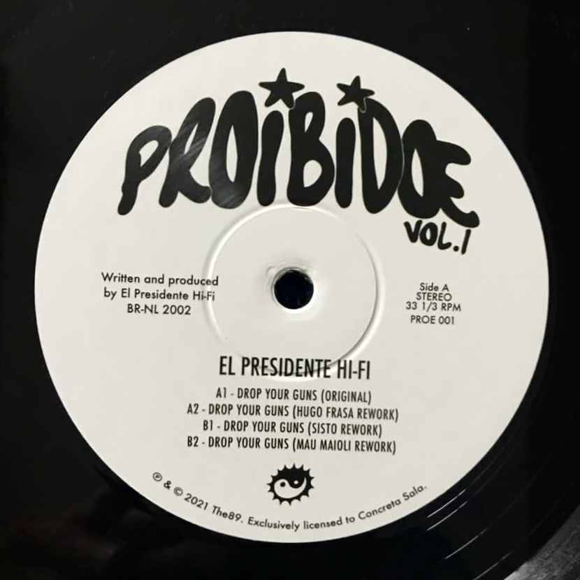 VARIOUS ARTISTS - PROIBIDÅ’ VOL. 1 - DROP YOUR GUNS