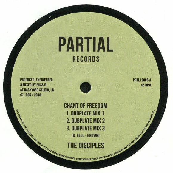 DISCIPLES - CHANT OF FREEDOM
