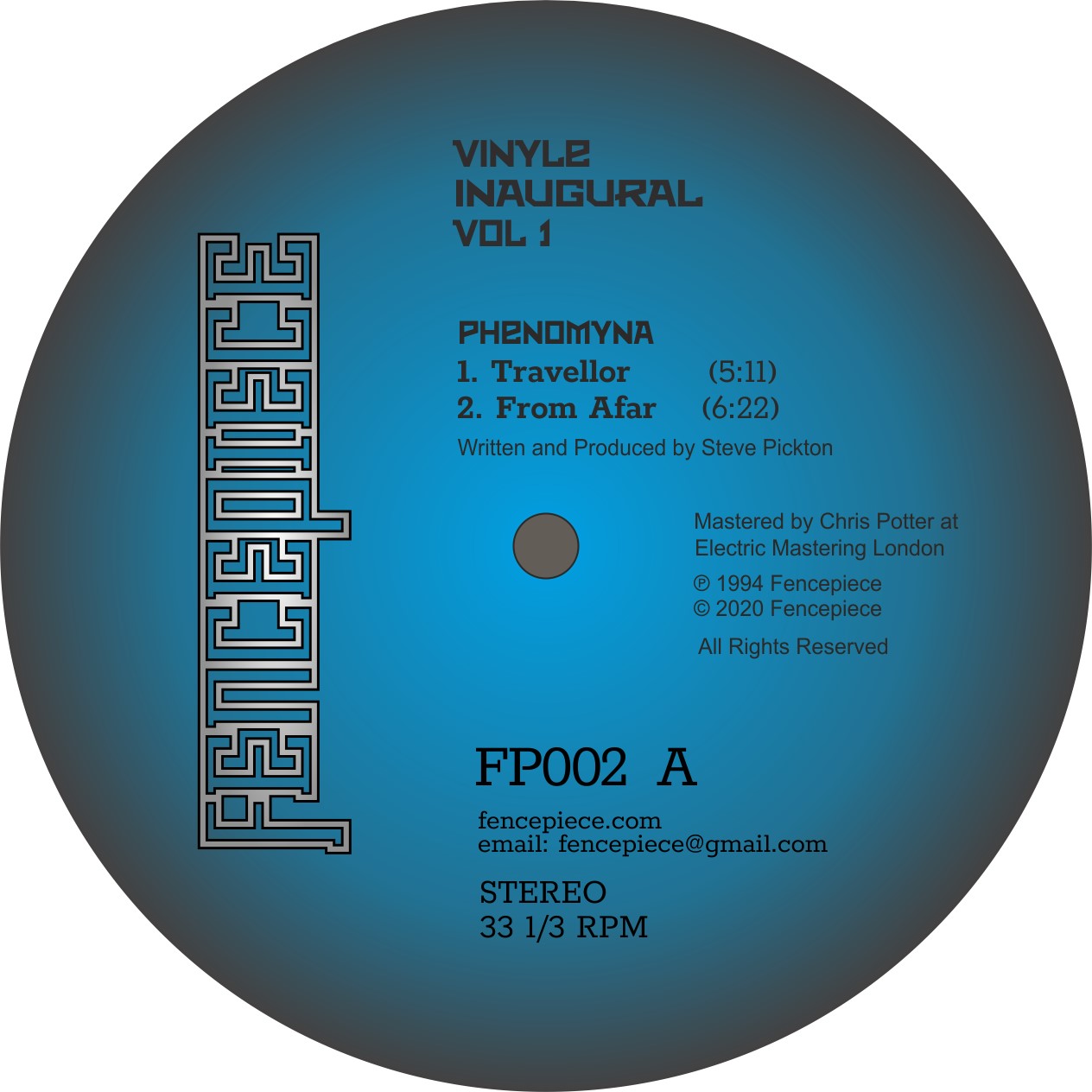 Phenomyna / Stasis - Vinyle Inaugural Vol 1