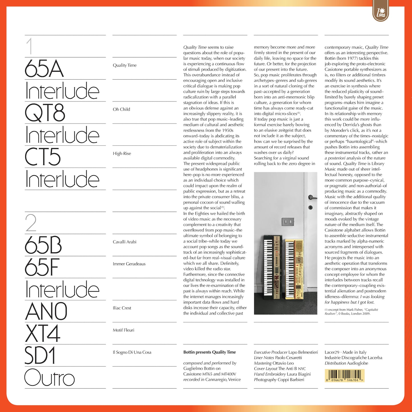 Bottin presents: Quality Time - Quality Time