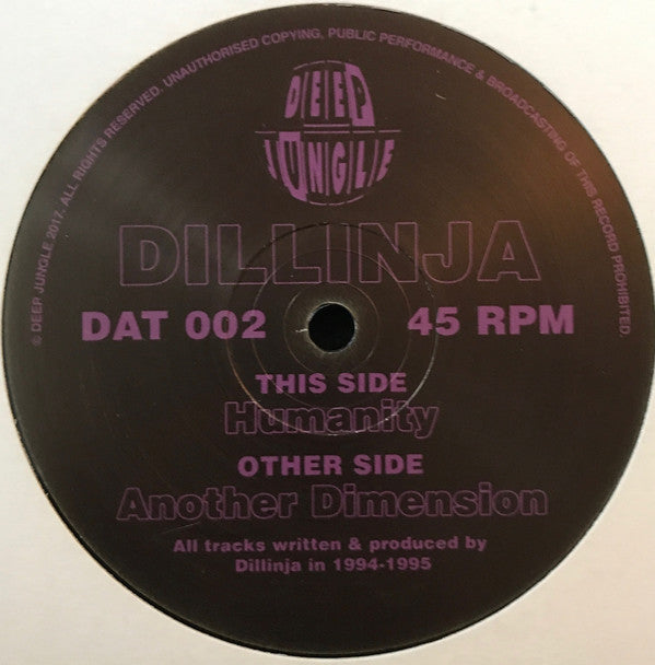 Dillinja - Another Dimension (ONE PER PERSON)
