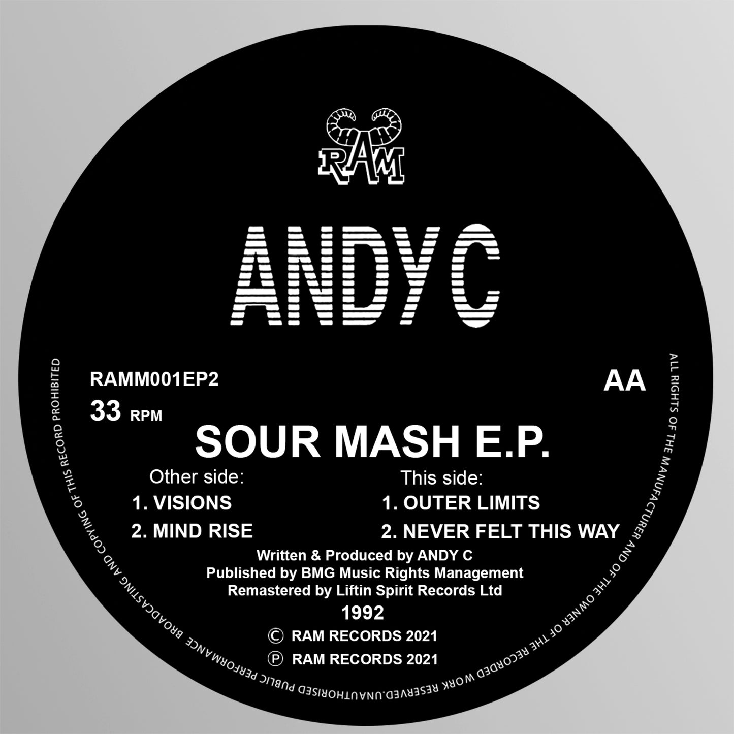 Andy C - Sour Mash E.P. (1992)