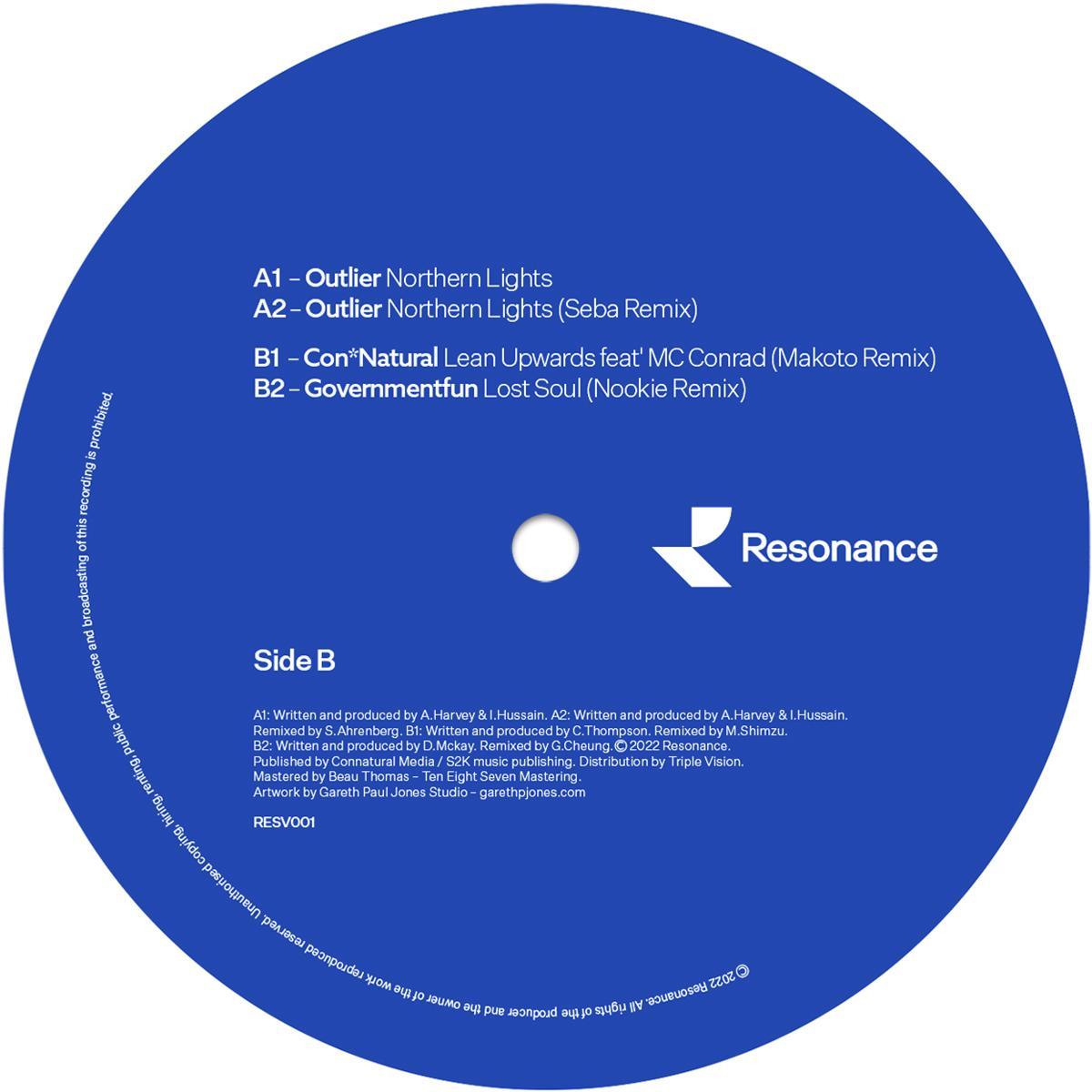 Outlier / Con'Natural / Government Fun - RESV001