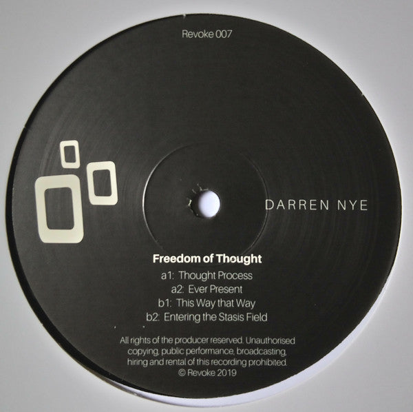 Darren NYE - Freedom Of Thought
