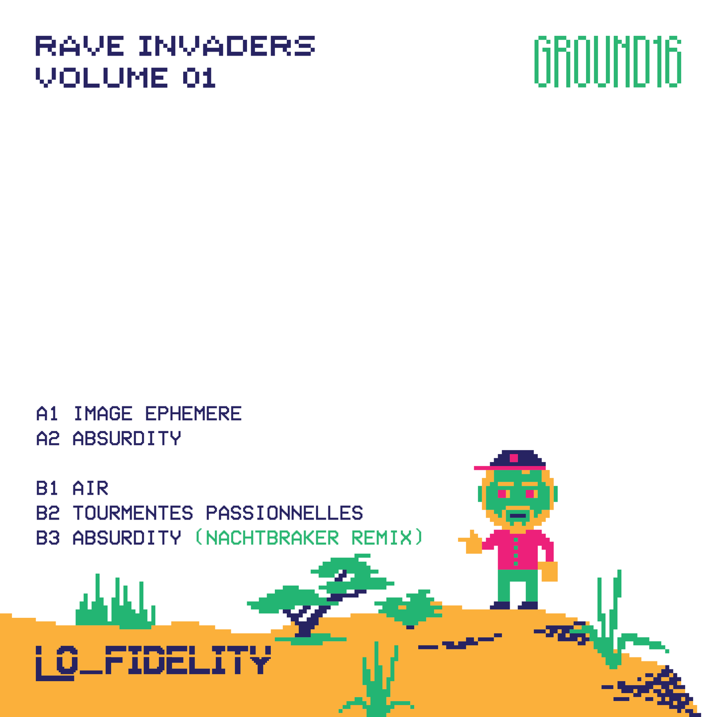 Ground16 & Nachtbraker - Rave Invaders Volume I