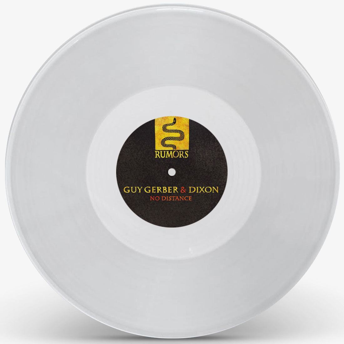 GUY GERBER & DIXON - No Distance (incl Lake People Remix) (Clear Vinyl Repress)