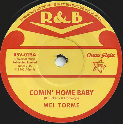 MEL TORME - COMIN' HOME BABY