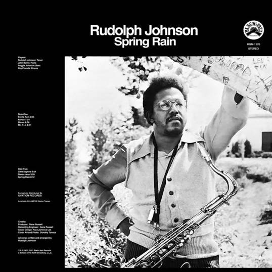 RUDOLPH JOHNSON - SPRING RAIN [CD]
