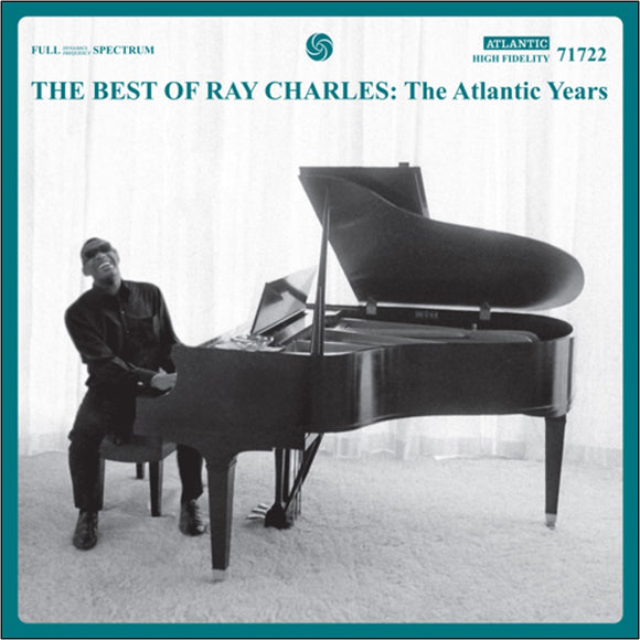 Ray Charles - The Best Of Ray Charles: The Atlantic Years - US Black History Month Blue double vinyl LP