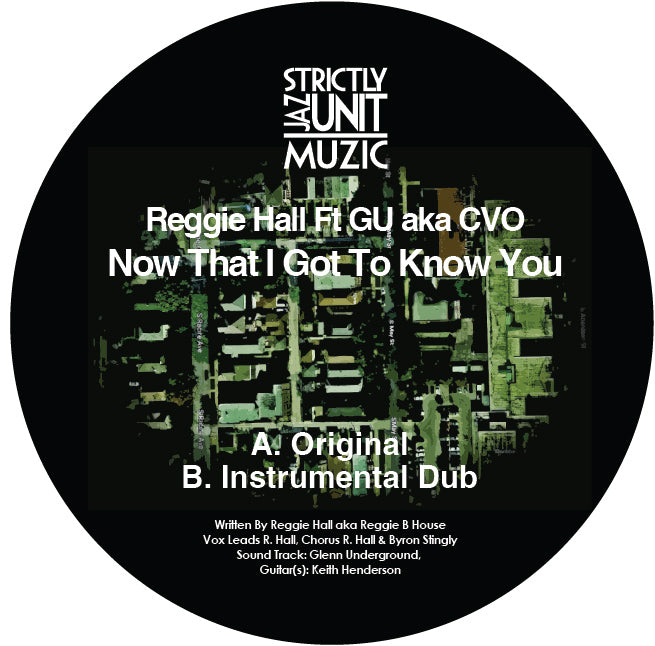 Reggie Hall ft GU - NOW THAT I GOT TO KNOW YOU