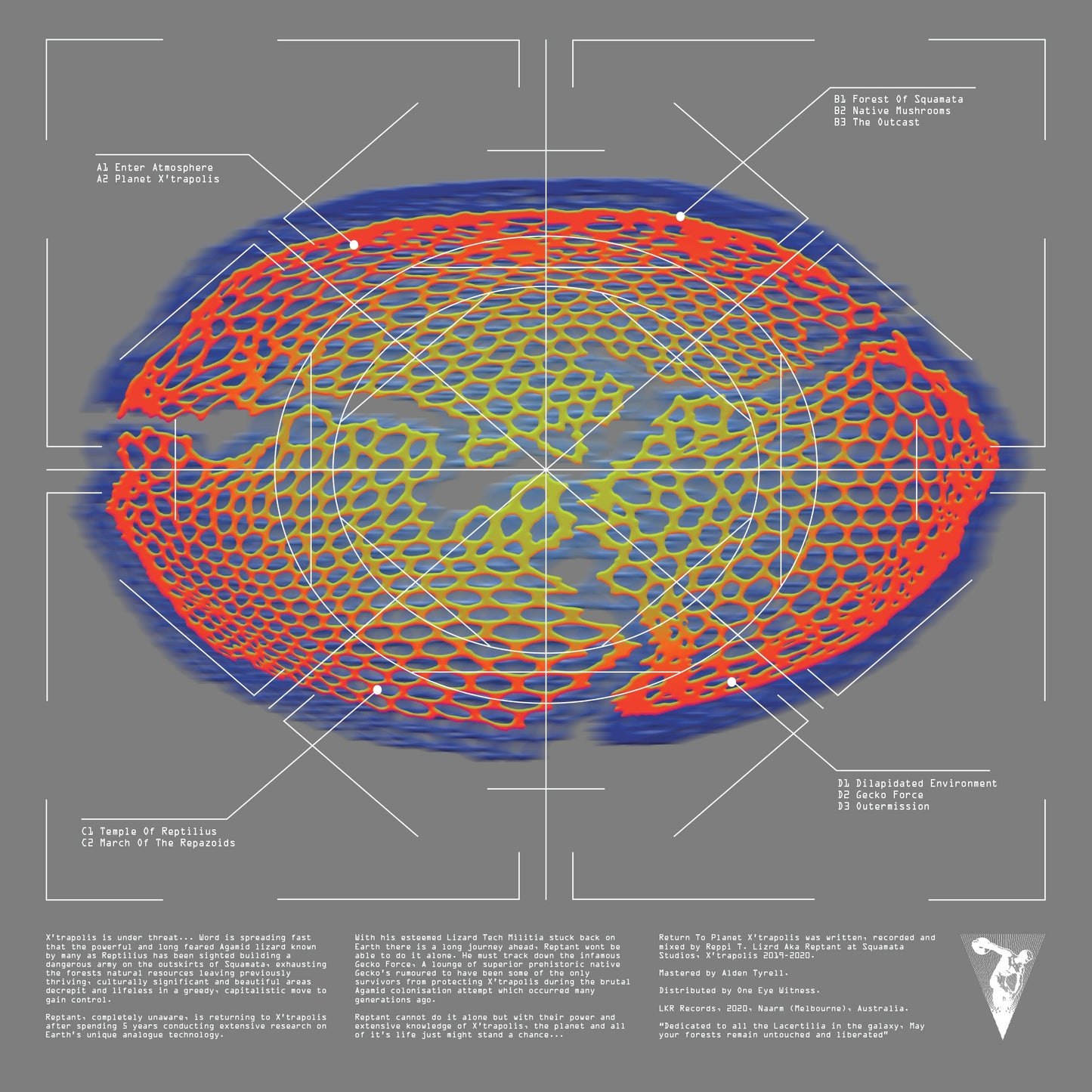 Reptant - Return To Planet X'trapolis 2LP