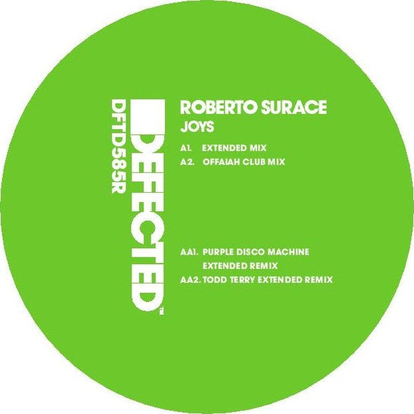 Roberto Surace - Joys (Inc OFFAIAH / Purple Disco Machine / Todd Terry Remixes) [Repress]