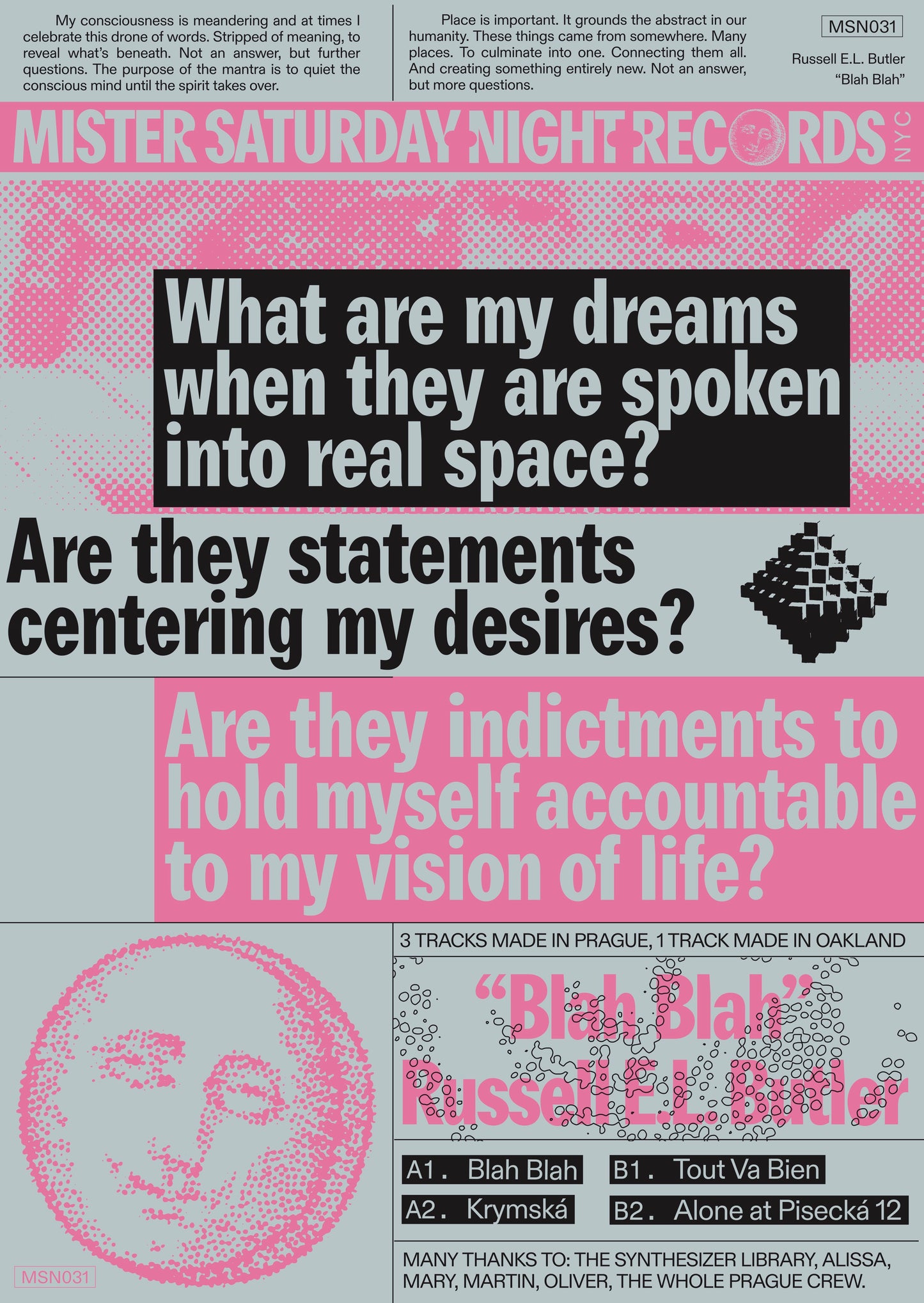 Russell EL Butler - Blah Blah