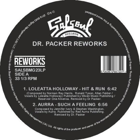 Loleatta HOLLOWAY/AURRA/THE SALSOUL ORCHESTRA/THE JAMMERS - Dr Packer Reworks