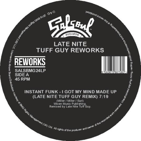 INSTANT FUNK/ORLANDO RIVA SOUND/THE SALSOUL ORCHESTRA - Late Nite Tuff Guy Rework