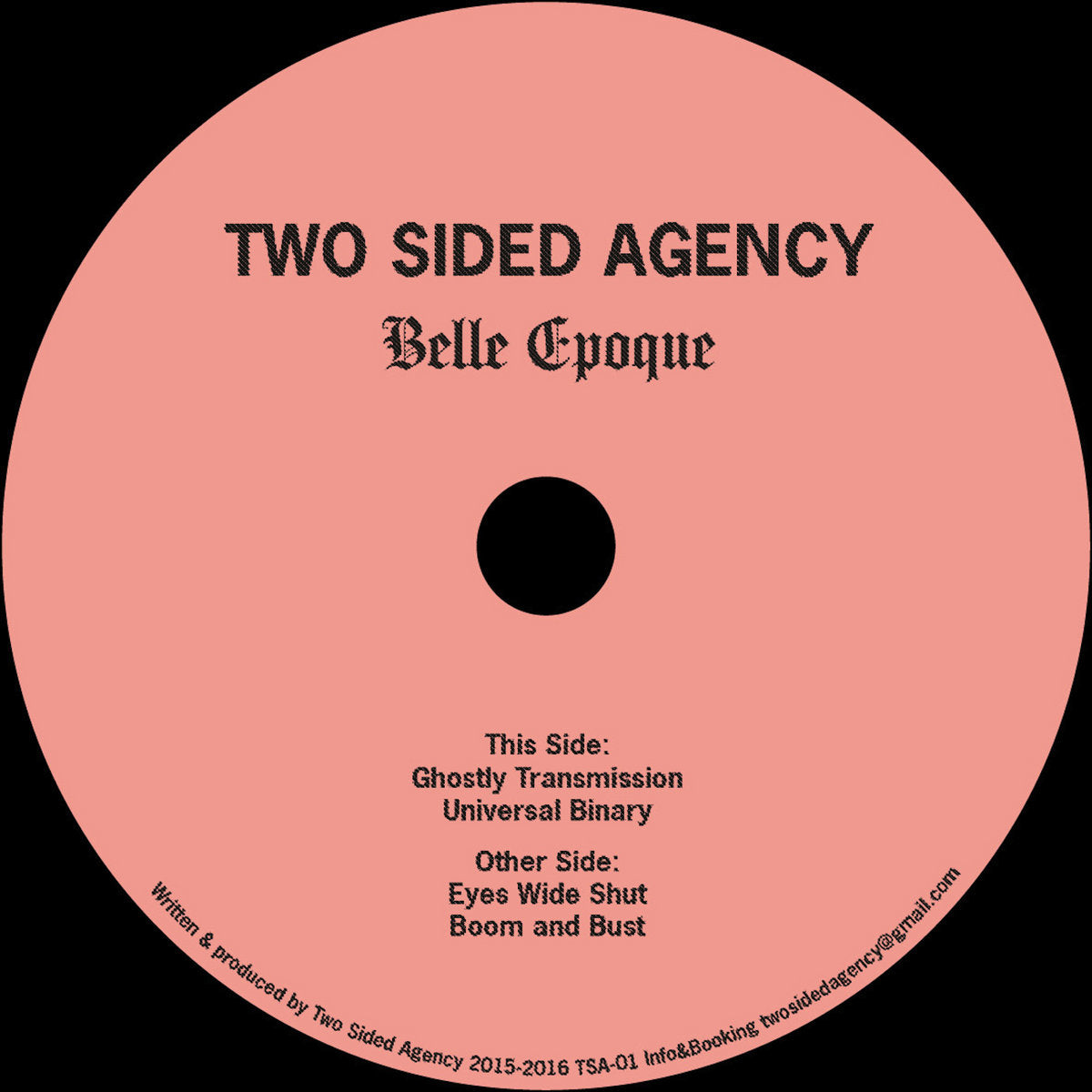 Two Sided Agency - Belle Epoque