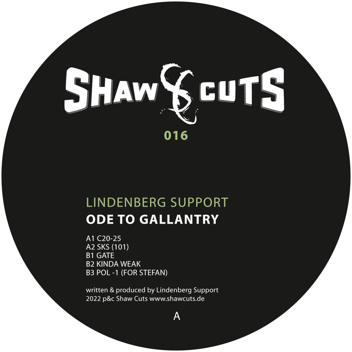 Lindenberg Support - Ode To Gallantry
