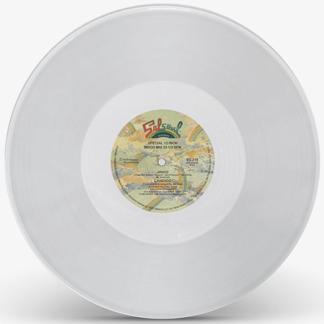 Candido - Jingo / Thousand Finger Man (Transparent Vinyl Repress)