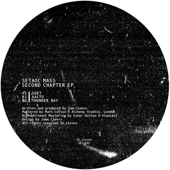 Setaoc Mass - Second Chapter EP [label repress sleeve]