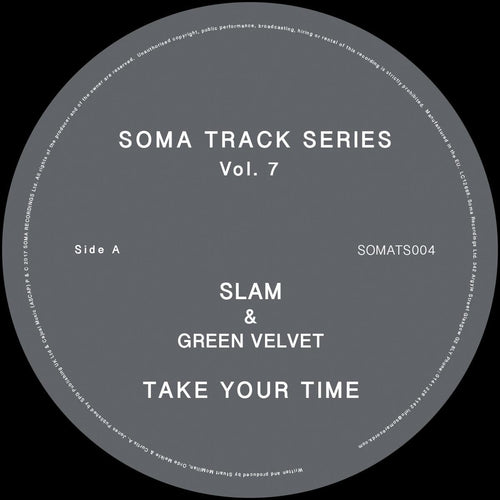 Slam & Green Velvet - Soma Track Series Vol. 7 [single sided]